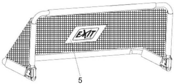 EXIT Pico Goal - Components / Komponenten / Onderdelen / Composants - 8