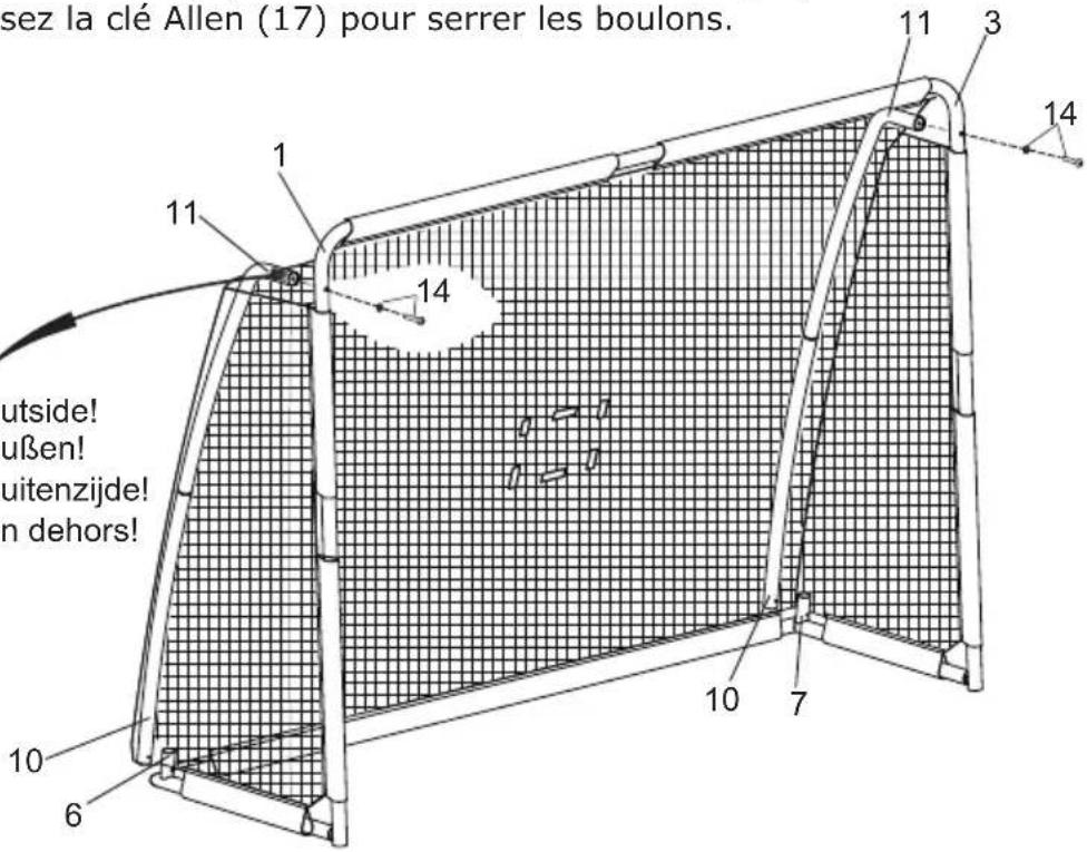 EXIT Coppa Goal - Components / Komponenten / Onderdelen / Composants - 24