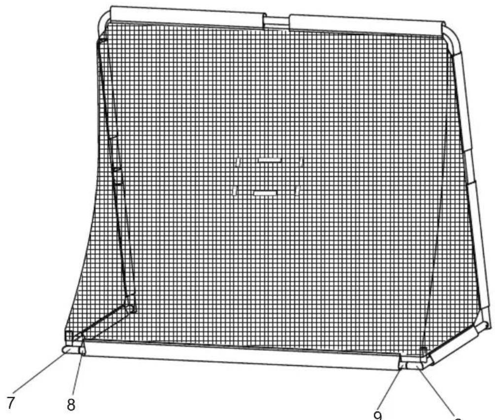 EXIT Coppa Goal - Components / Komponenten / Onderdelen / Composants - 21