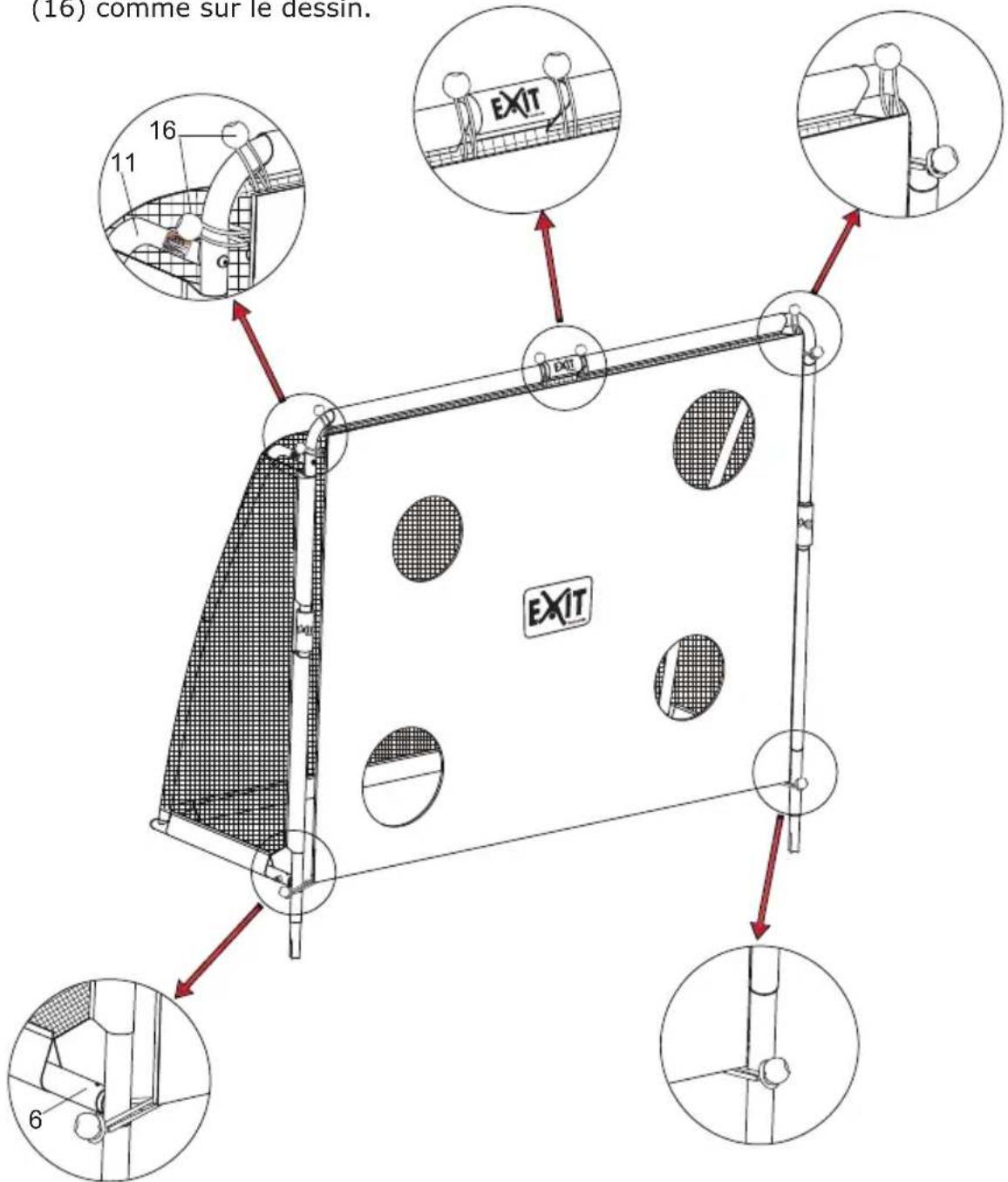 EXIT Finta Goal - Components / Komponenten / Onderdelen / Composants - 18