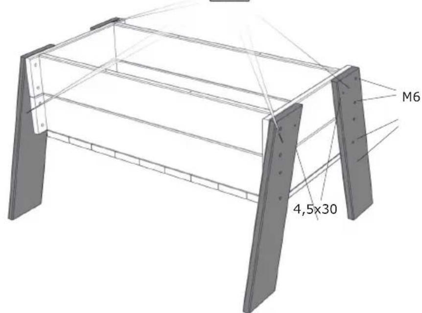 EXIT Aksent Kids Planter Table L - WAARSCHUWING - 1