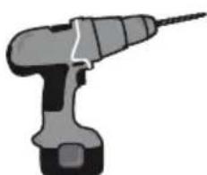 EXIT Galaxy WallMount System - ERFORDERLICHES WERKZEUG - 8