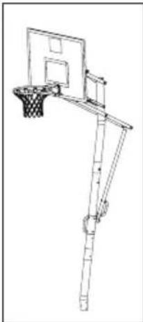 EXIT Galaxy Portable Basket - Teileliste #2 - 1