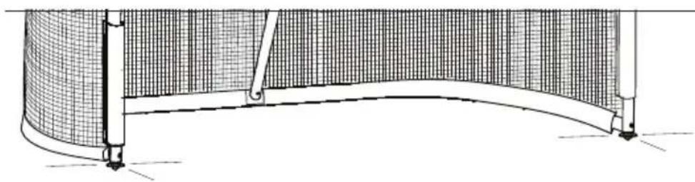 EXIT Sniper Ice Hockey Goal - Components / Komponenten / Onderdelen / Composants - 16