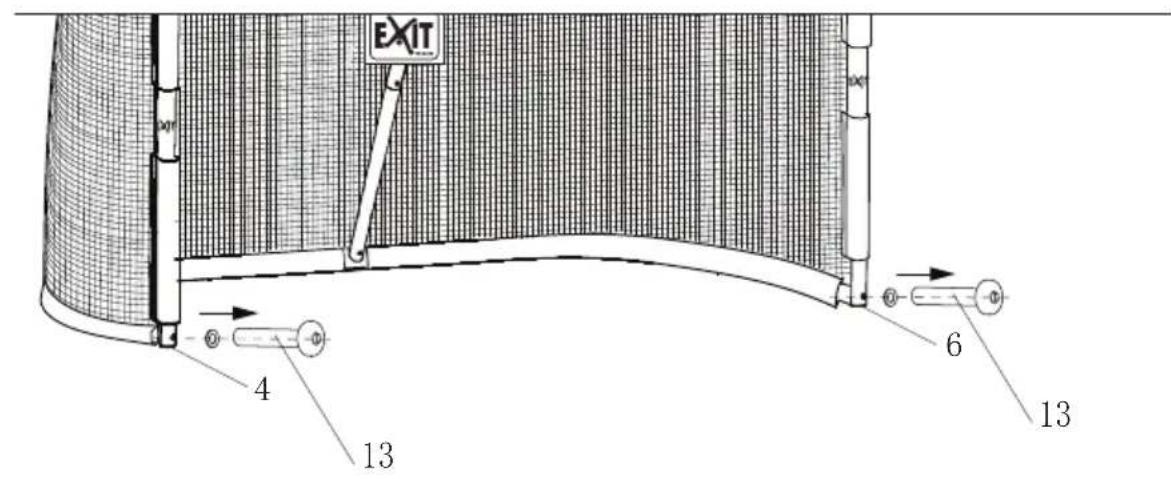 EXIT Sniper Ice Hockey Goal - Components / Komponenten / Onderdelen / Composants - 17