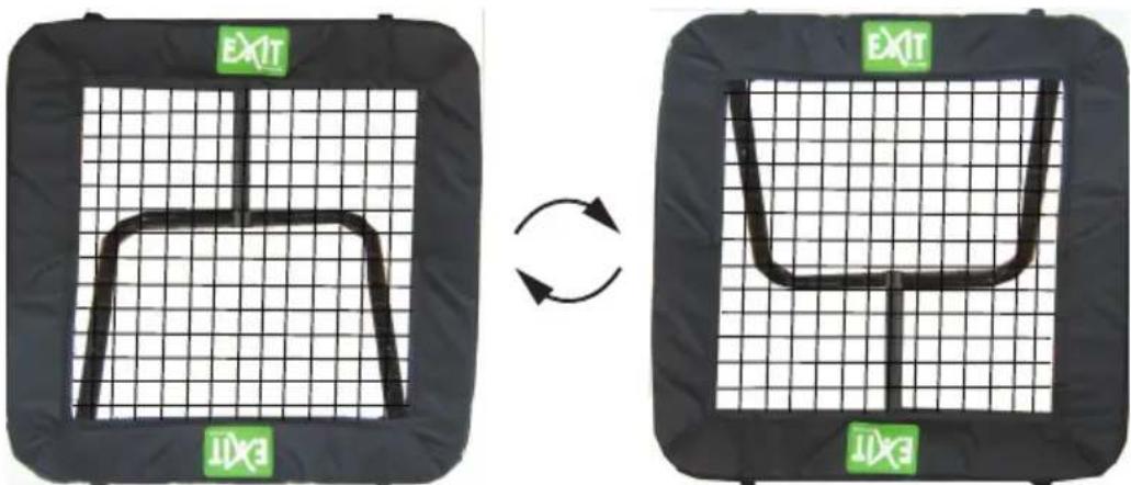 EXIT Kickback Rebounder M - Assembly steps / Montageschritte / Montage / Assemblée - 6