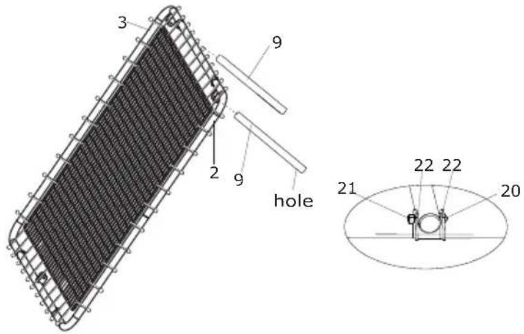 EXIT Kickback Rebounder XL - Components / Komponenten / Onderdelen / Composants - 6