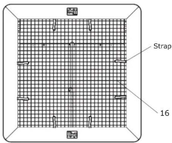 EXIT Kickback Rebounder XL - Components / Komponenten / Onderdelen / Composants - 13