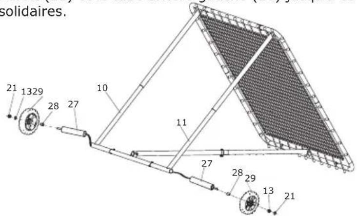 EXIT Kickback Rebounder XL - Components / Komponenten / Onderdelen / Composants - 11