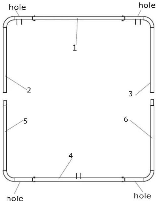 EXIT Kickback Rebounder XL - Components / Komponenten / Onderdelen / Composants - 3