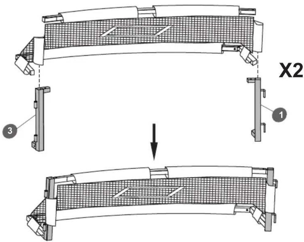 EXIT PannaField Round - Step 7 / Schritt 7 / Stap 7 / Étape 7 / Trin 7 - 1
