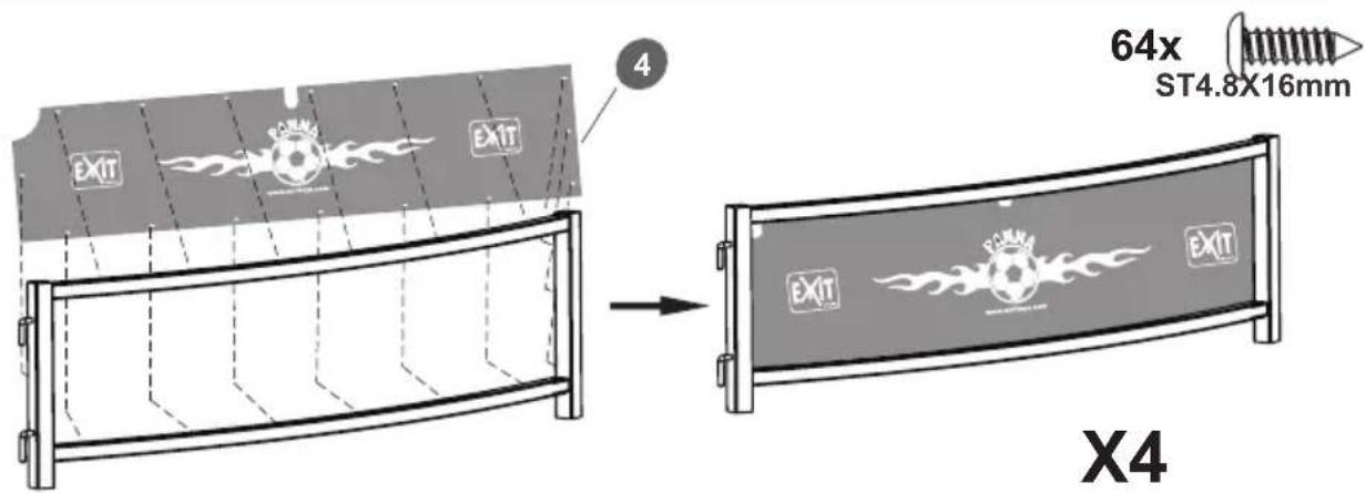 EXIT PannaArenA Round - Step 2 / Schritt 2 / Stap 2 / Étape 2 / Trin 2 - 1