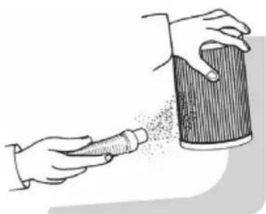 GRE AR121E - REINIGUNG DER FILTERKARTUSCHE - 1