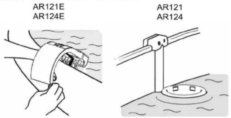 GRE AR121E - INSTALLATION OF SUPPORT FOR SELF-SUPPORTING SWIMMING POOL - 1