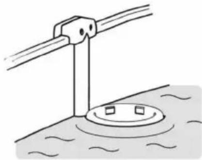 GRE AR121E - COLOCACAO DO SUPORTE PARA PISCINA AUTOPORTANTE. - 2