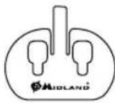 MIDLAND C1141 - Fissaggio con bi-adesivo - 1