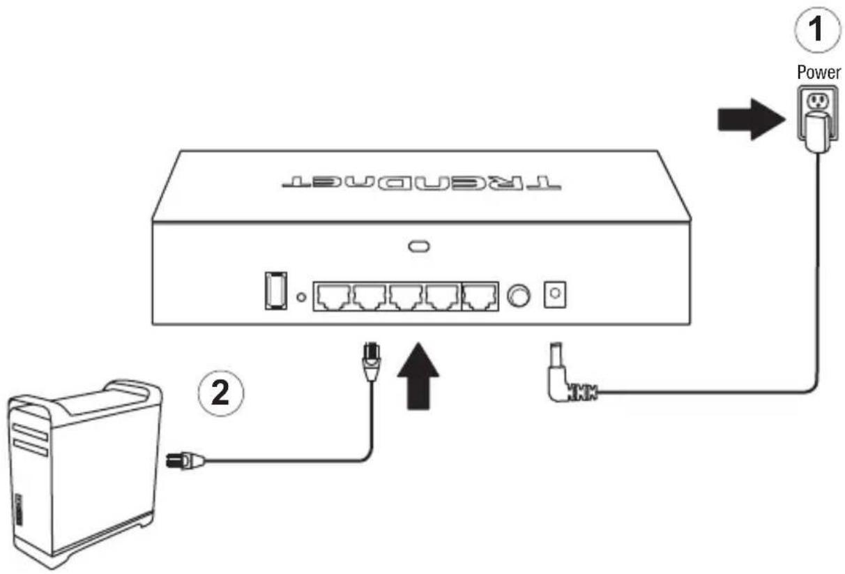 TRENDNET TEWWLC100 - Installation initiale du contrôleur - 1