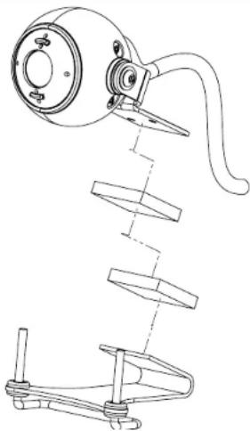 Hypertec TrackerPro - Options de clicks souris Montage sur un bureau - 1