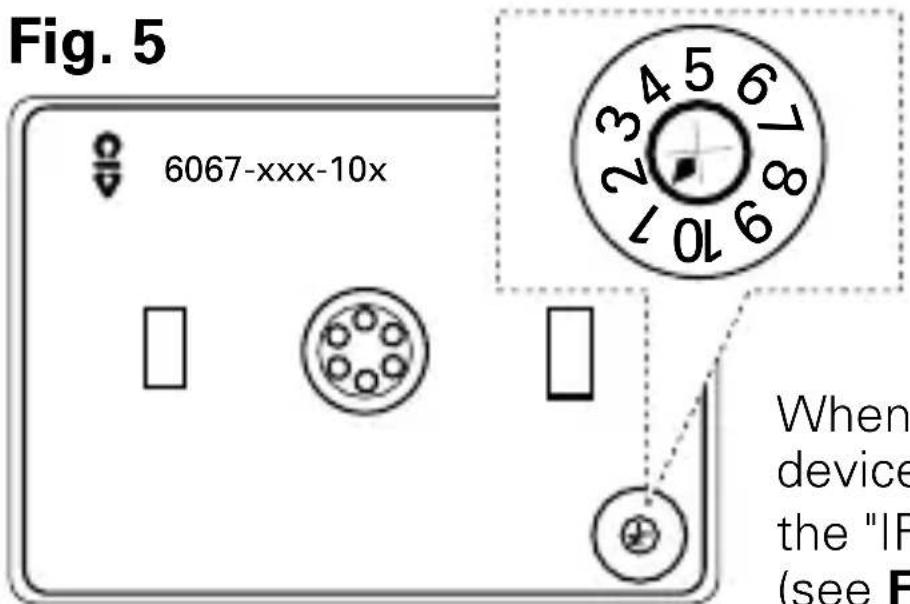 Busch-Jaeger 2CKA006430A0313 - Addressing the IR Operating Element - 1