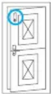 EZVIZ Alarm Starter Kit - Montáž detektoru otevření/zavření - 2