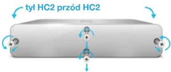 Fibaro Home Center 2 - Odkręc srubki z lewej strony obudowy - 1