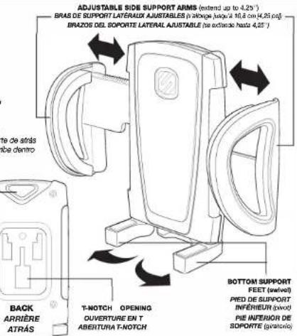 Scosche IHW10 - LEA LAS INTRUCCIONES COMPLETAMENTE ANTES DE INSTALAR Este SOPORTE. - 2