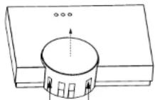 Homematic IP HMLGWOTWWEU - Branchement de la passerelle au réseau - 1