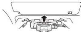 PIONEER NavGate HeadUp SPXHUD01 - 4Plaatsdebevestigingsklemopdezonne-klep. - 1