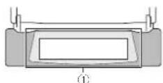 PIONEER NavGate HeadUp SPXHUD01 - ①Bevestigingsklem - 5