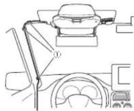 PIONEER NavGate HeadUp SPXHUD01 - Installazionedell'unitàprincipale - 1