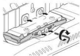 PIONEER NavGate HeadUp SPXHUD01 - 23Fixezfermentlesvisdemontageál'avantdel'appareilprincipal. - 1
