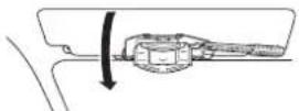 PIONEER NavGate HeadUp SPXHUD01 - 5Откройте козырек вниз вертикально. - 1