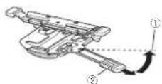 PIONEER NavGate HeadUp SPXHUD01 - Lorsduremplacementdela plaquederéglage d'épaisseurdupare-soleil - 1