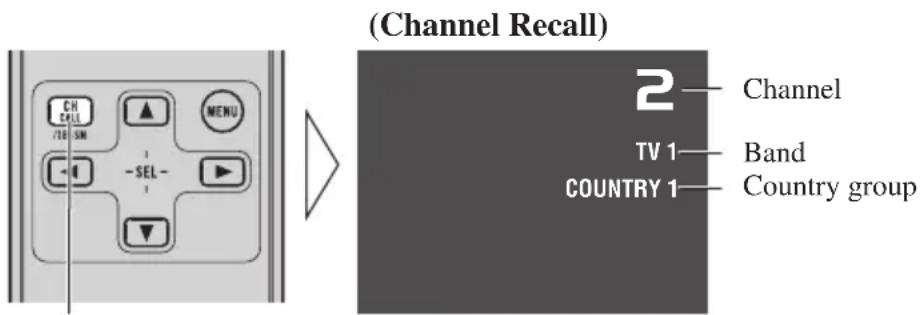 PIONEER GEXP6400TVP - Confirming Current Channel and Other Settings - 1
