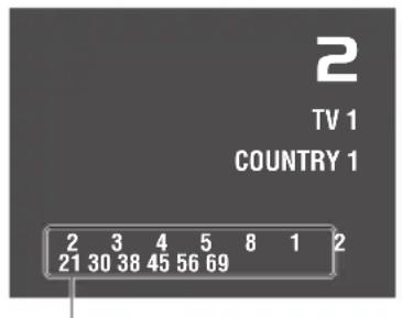 PIONEER GEXP6400TVP - Kontrollieren des momentanen Kanals und anderer Einstellungen - 2