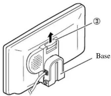 PIONEER AVDW6210 - Rimozione dello schermo - 1