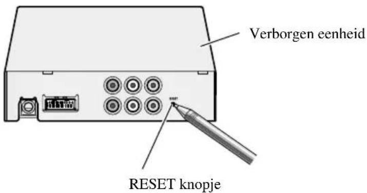 PIONEER AVDW6210 - Druk op het RESET knopje. - 1