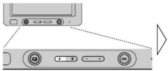 PIONEER AVDW6200 - Sélectionnez le niveau de luminosité. - 1