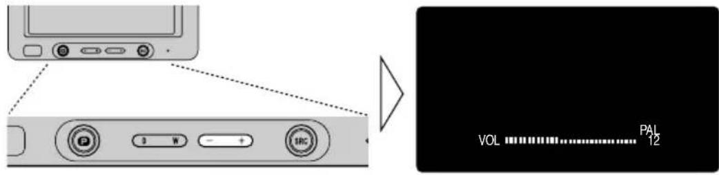 PIONEER AVDW6200 - Regolazione del volume - 1