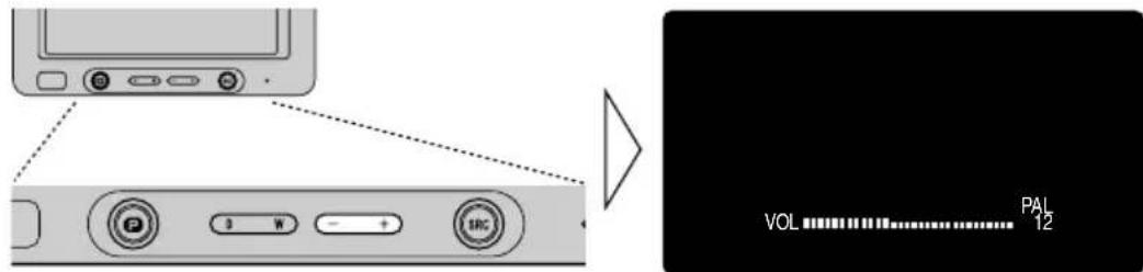 PIONEER AVDW6200 - Réglage du niveau sonore - 1