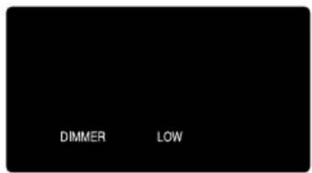 PIONEER AVDW6200 - Sélectionnez le niveau de luminosité. - 2