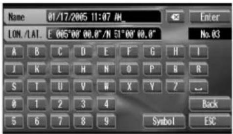 PIONEER AVGVDP1 - Modifica di un nome - 1