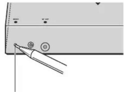 PIONEER AVGVDP1 - Reimpostazione del microprocessore - 1