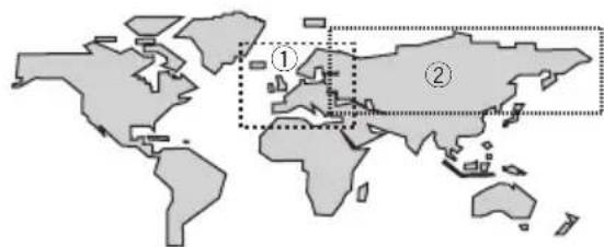 PIONEER AVGVDP1 - Mappa divisoria delle aree - 1