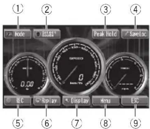 PIONEER AVGVDP1 - Attivazione dei tasti del touch panel - 1