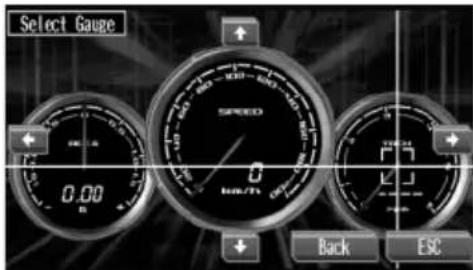 PIONEER AVGVDP1 - Touchez le milieu de la jauge que vous voulez modifier. - 1