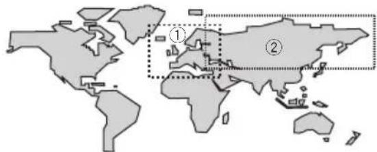 PIONEER AVGVDP1 - Sélection de votre région - 1