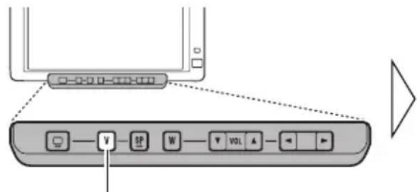 PIONEER AVDW6000 - Réglez de telle manière que seule la vidéo affichée puisse être sélectionnée. - 1