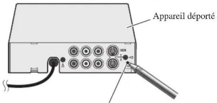 PIONEER AVDW6000 - Réinitialisation du microprocesseur - 1