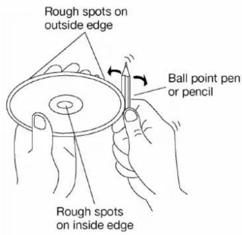 Marquant MCR1307 - Preparing New Discs with Rough Spots - 1